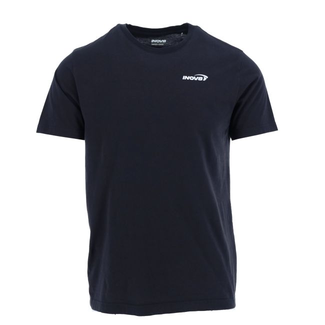 INOV8 Graphic Tee Mont Blanc – Tricou din bumbac cu imprimeu - Negru