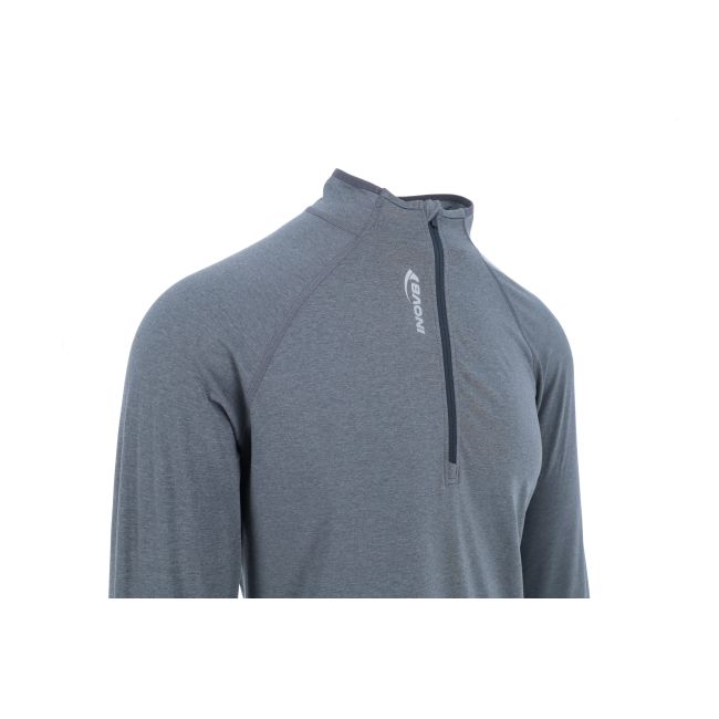 INOV8 Active HZ Midlayer – Bluză de alergare cu fermoar scurt - Gri