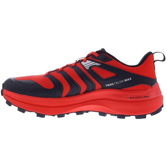 INOV8 Trailtalon Max – Pantofi alergare trail cu amortizare mare - Roșu