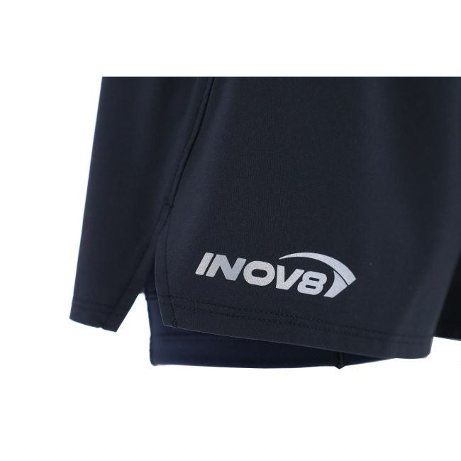INOV8 Airlite 2in1 Short W – Pantaloni scurți de alergare 2 în 1 - Negru