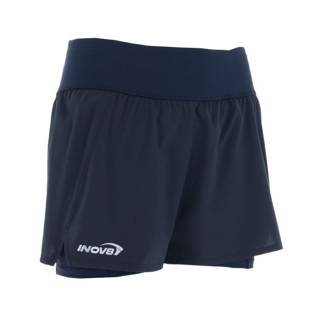 INOV8 Airlite 2in1 Short W – Pantaloni scurți de alergare 2 în 1 - Negru