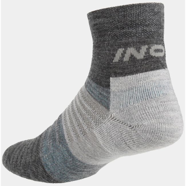 INOV8 Merino Mid Sock – Șosete de alergare cu lână merinos - Gri