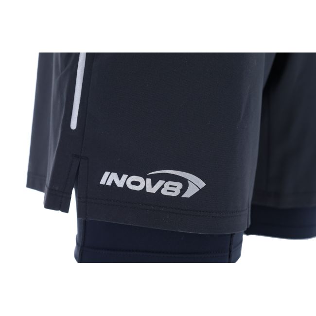 INOV8 Airlite 2in1 Short – Pantaloni scurți de alergare 2 în 1 - Negru