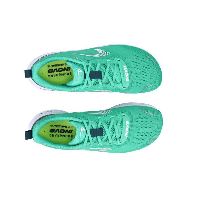 INOV8 Roadfly Max W – Pantofi alergare pe asfalt cu amortizare mare - Verde