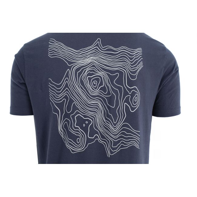 INOV8 Graphic Tee Contours – Tricou din bumbac cu imprimeu - Negru