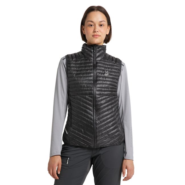 Haglöfs L.I.M Mimic Vest W – Vestă izolată ultraușoară Mimic - Gri închis Magnetite