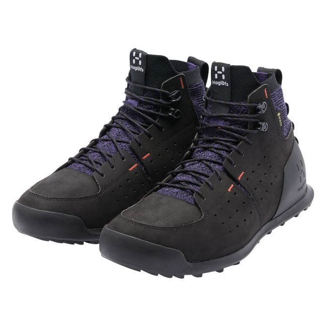 Haglöfs Duality AT1 GTX Mid – Ghete outdoor impermeabile GORE-TEX - Negru