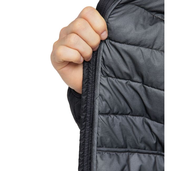 Haglöfs V series Mimic Hood – Geacă izolată Mimic Platinum cu glugă - Negru True Black