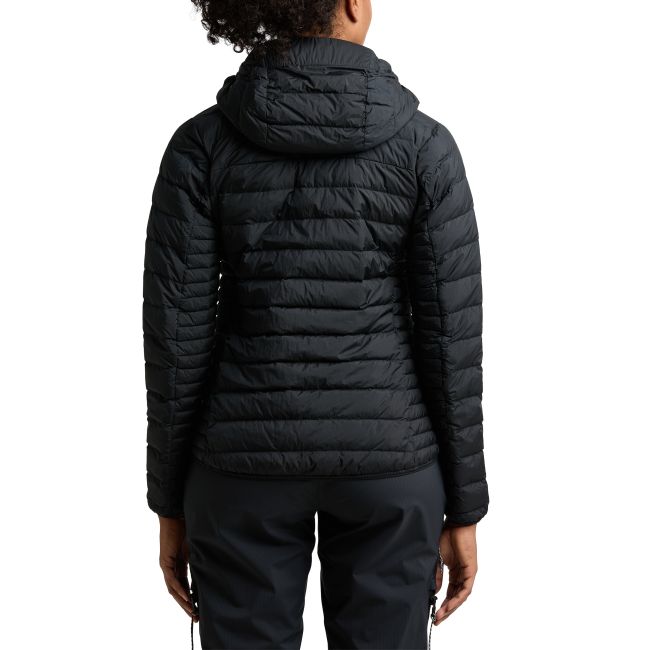 Haglöfs Micro Nordic Down Hood W – Geacă din puf cu glugă - Negru True Black