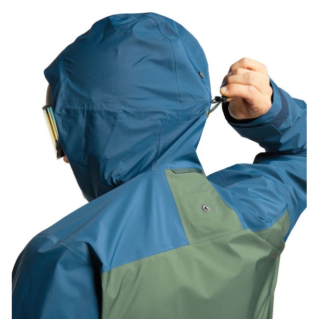 Haglöfs Vassi Touring GTX Jacket – Geacă GORE-TEX 3 straturi pentru tură de schi - Verde/albastru