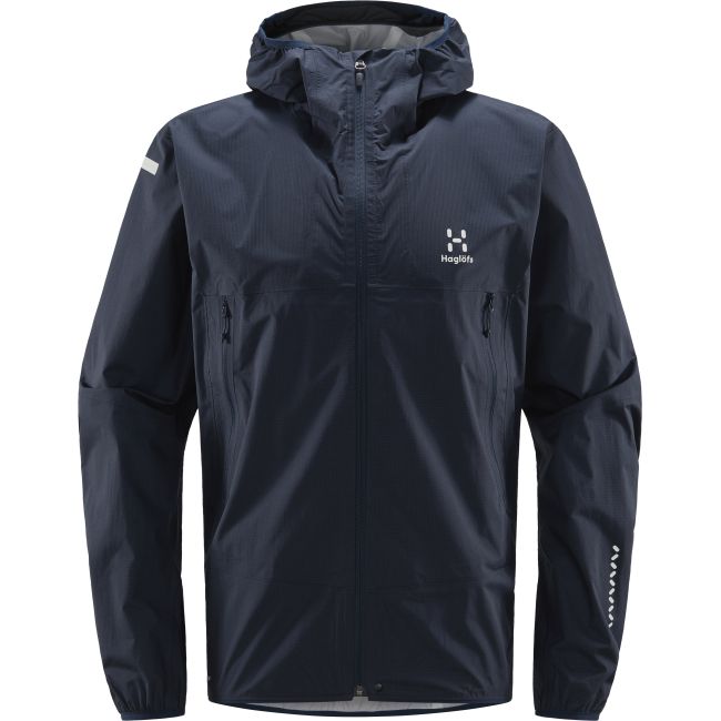 Haglöfs L.I.M Proof Jacket – Geacă impermeabilă ultraușoară - Albastru închis Tarn Blue