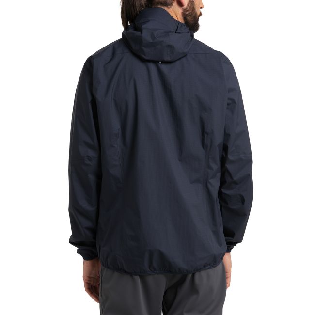 Haglöfs L.I.M Proof Jacket – Geacă impermeabilă ultraușoară - Albastru închis Tarn Blue