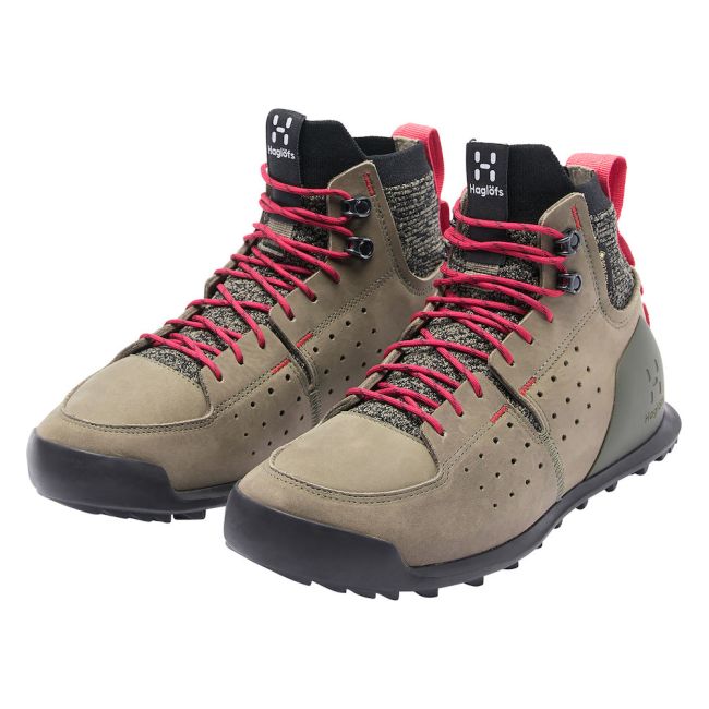 Haglöfs Duality AT1 GTX Mid W – Ghete outdoor impermeabile GORE-TEX - Bej