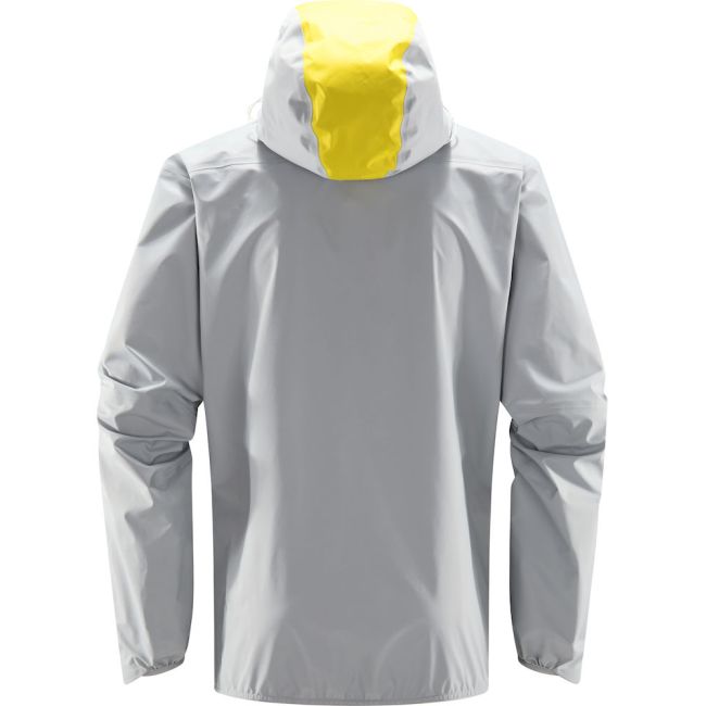 Haglöfs L.I.M GTX Active Jacket – Geacă GORE-TEX Active ultraușoară - Gri/verde