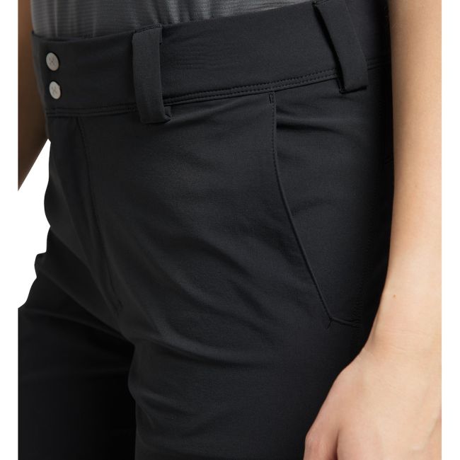 Haglöfs Morän Shorts W – Pantaloni scurți softshell outdoor - Negru True Black