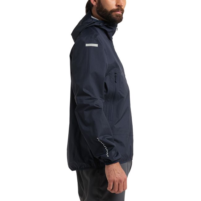 Haglöfs L.I.M Proof Jacket – Geacă impermeabilă ultraușoară - Albastru închis Tarn Blue