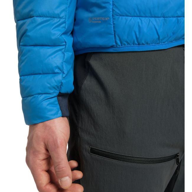 Haglöfs Spire Mimic Jacket – Geacă izolată Mimic cu glugă - Albastru Nordic Blue