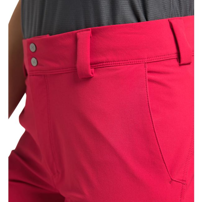 Haglöfs Morän Shorts W – Pantaloni scurți softshell outdoor - Roșu