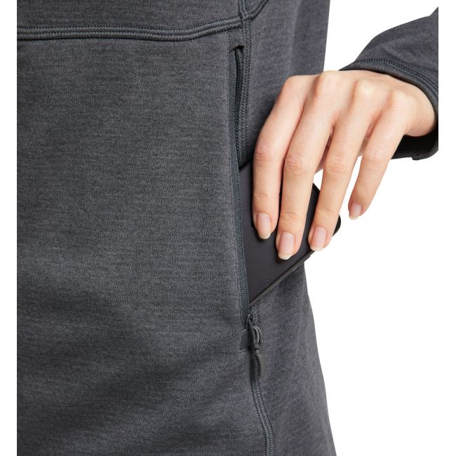 Haglöfs Skuta Hood W – Hanorac outdoor mediu - Gri închis Magnetite