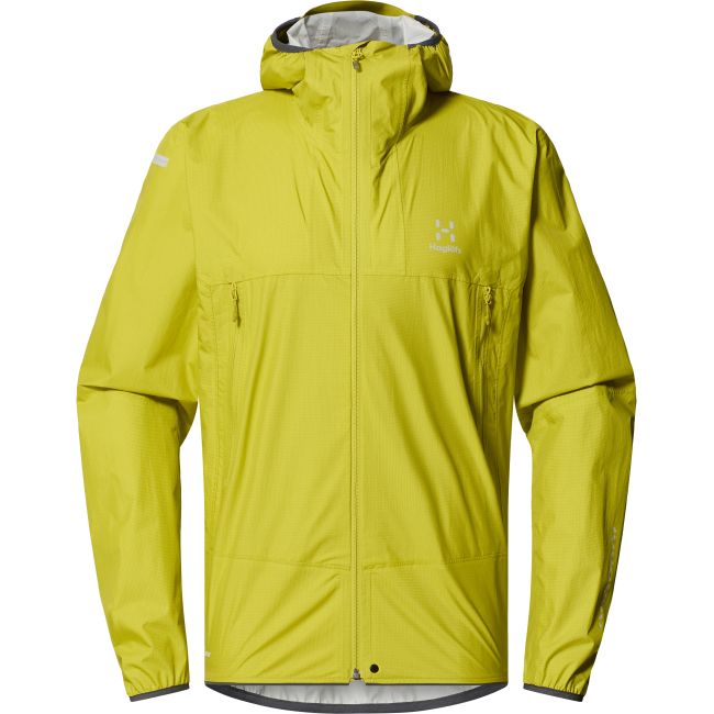 Haglöfs L.I.M Proof Jacket – Geacă impermeabilă ultraușoară - Verde Aurora