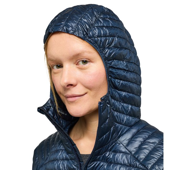 Haglöfs L.I.M Mimic Hood W – Geacă izolată ultraușoară Mimic cu glugă - Albastru închis Tarn Blue