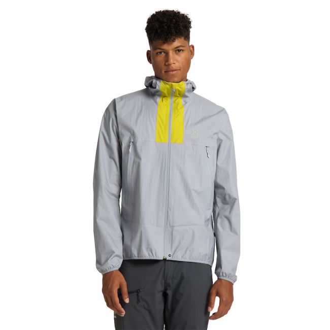 Haglöfs L.I.M Proof Jacket – Geacă impermeabilă ultraușoară - Gri