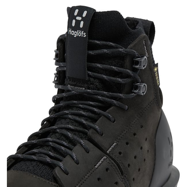 Haglöfs Duality AT1 GTX Mid W – Ghete outdoor impermeabile GORE-TEX - Negru True Black