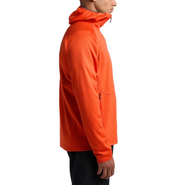 Haglöfs Skuta Hood – Hanorac outdoor mediu - Roșu Habanero