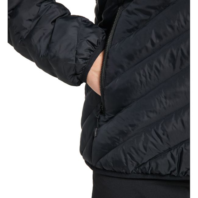 Haglöfs Särna Mimic Hood W – Geacă izolată Mimic cu glugă - Negru True Black