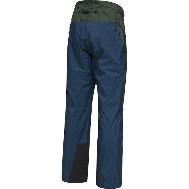 Haglöfs Vassi Touring GTX Pant – Pantaloni GORE-TEX pentru tură de schi - Verde/albastru