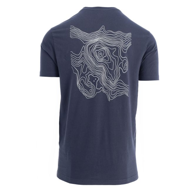 INOV8 Graphic Tee Contours – Tricou din bumbac cu imprimeu - Negru