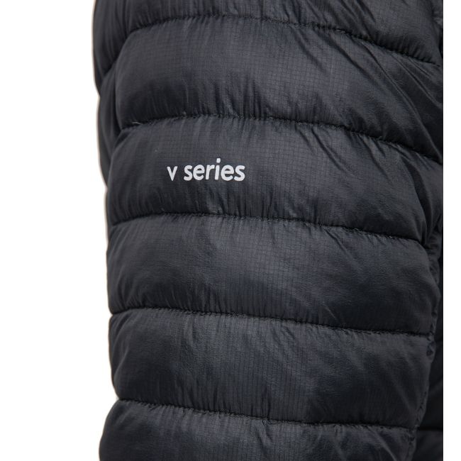 Haglöfs V series Mimic Hood – Geacă izolată Mimic Platinum cu glugă - Negru True Black