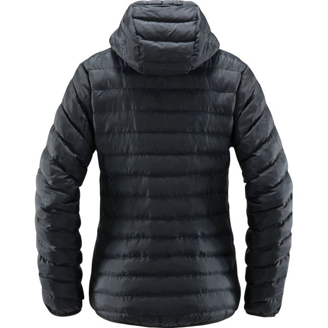 Haglöfs Särna Mimic Hood W – Geacă izolată Mimic cu glugă - Negru True Black
