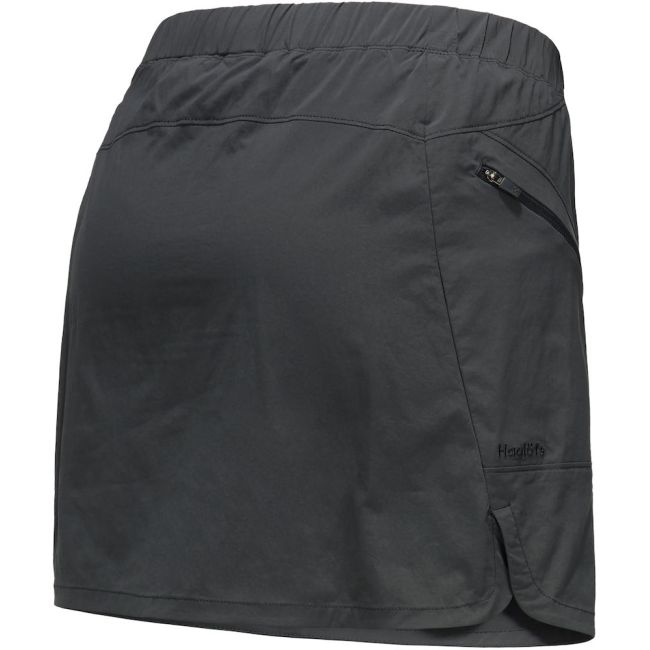 Haglöfs Lite Skort W – Fustă-pantalon outdoor - Negru Magnetite