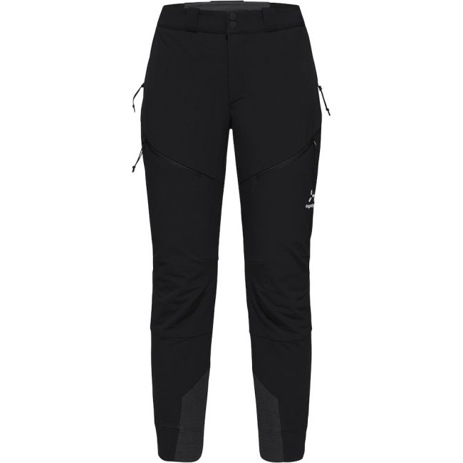 Haglöfs Discover Touring Pant W – Pantaloni softshell pentru tură de schi - Negru True Black