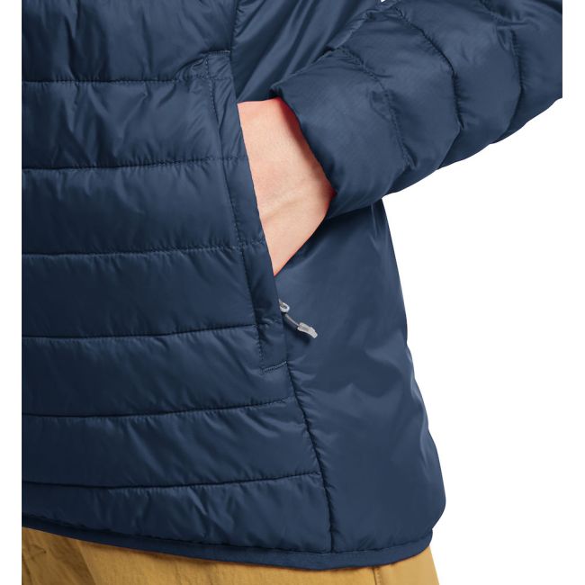 Haglöfs Spire Mimic Hood W – Geacă izolată Mimic cu glugă - Albastru închis Tarn Blue Solid