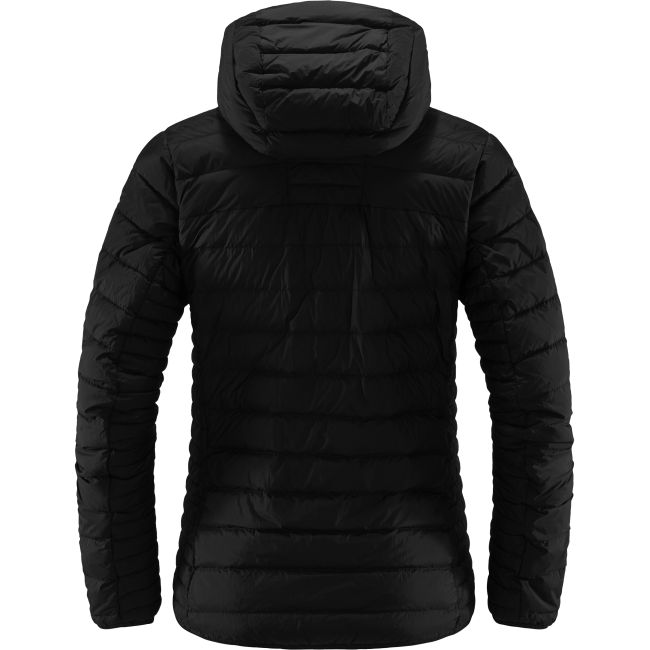 Haglöfs Micro Nordic Down Hood W – Geacă din puf cu glugă - Negru True Black