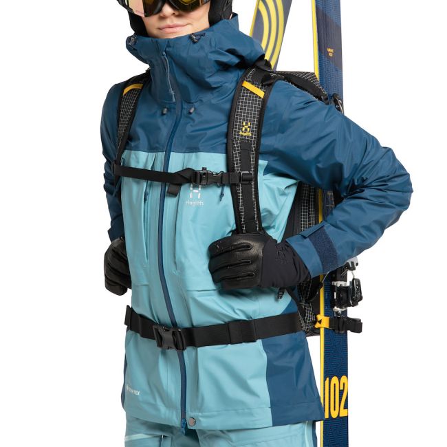 Haglöfs Vassi Touring GTX Jacket W – Geacă GORE-TEX 3 straturi pentru tură de schi - Albastru
