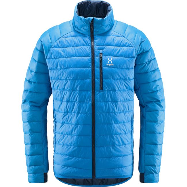 Haglöfs Spire Mimic Jacket – Geacă izolată Mimic cu glugă - Albastru Nordic Blue