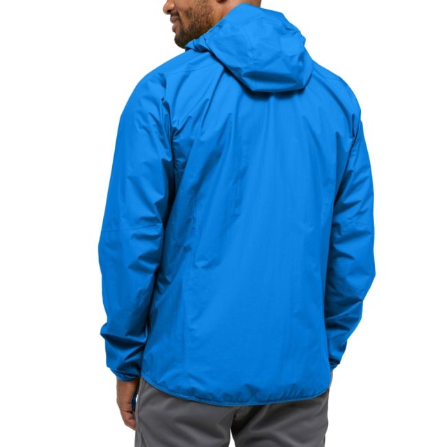 Haglöfs L.I.M Proof Jacket – Geacă impermeabilă ultraușoară - Albastru Electric Blue