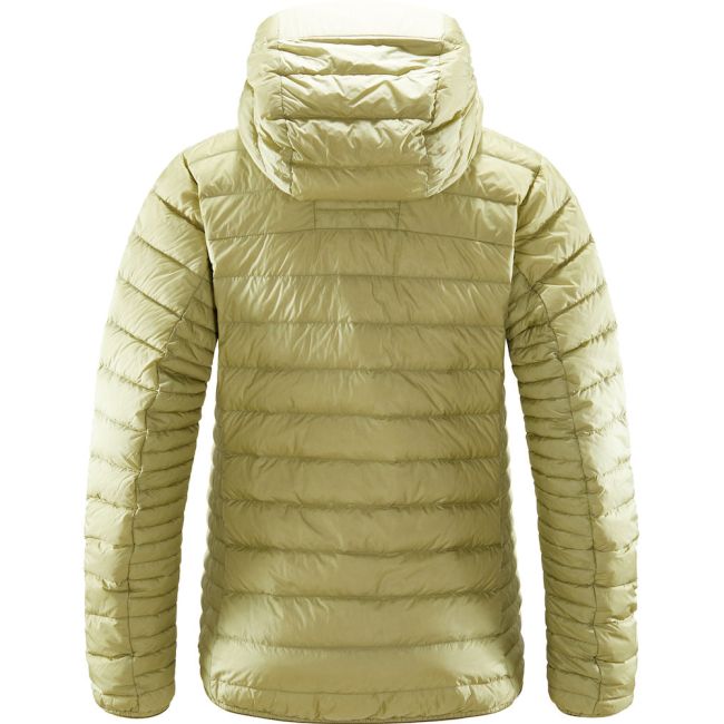 Haglöfs Micro Nordic Down Hood W – Geacă din puf cu glugă - Verde deschis