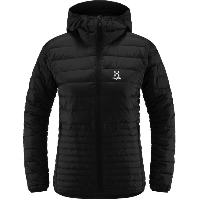 Haglöfs Micro Nordic Down Hood W – Geacă din puf cu glugă - Negru True Black
