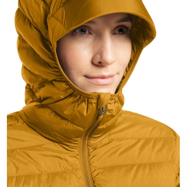 Haglöfs Micro Nordic Down Hood W – Geacă din puf cu glugă - Galben