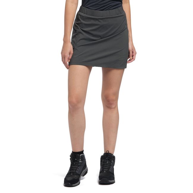 Haglöfs Lite Skort W – Fustă-pantalon outdoor - Negru Magnetite