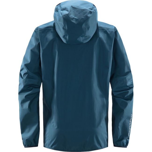 Haglöfs L.I.M Proof Jacket – Geacă impermeabilă ultraușoară - Albastru închis Dark Ocean