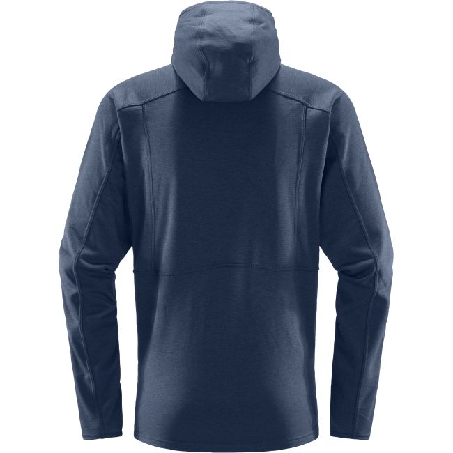 Haglöfs Skuta Hood – Hanorac outdoor mediu - Albastru închis Tarn Blue