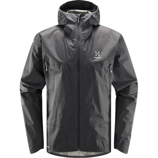 Haglöfs L.I.M GTX Jacket – Geacă GORE-TEX Paclite ultraușoară - Gri închis Magnetite