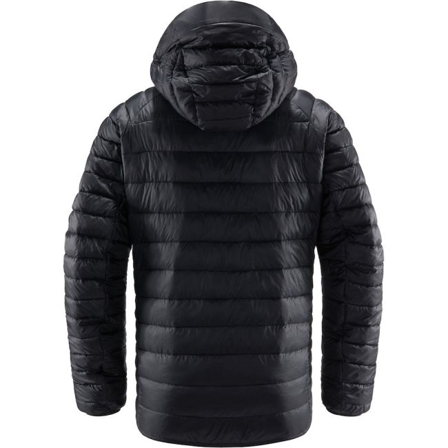Haglöfs V series Mimic Hood – Geacă izolată Mimic Platinum cu glugă - Negru True Black