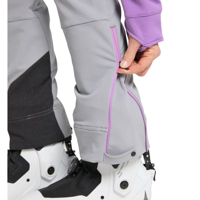 Haglöfs Discover Touring Pant W – Pantaloni softshell pentru tură de schi - Gri Concrete