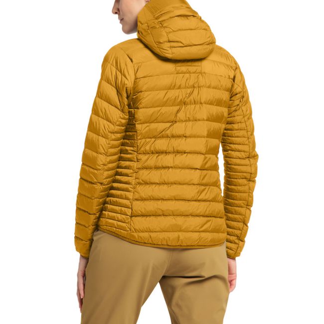 Haglöfs Micro Nordic Down Hood W – Geacă din puf cu glugă - Galben
